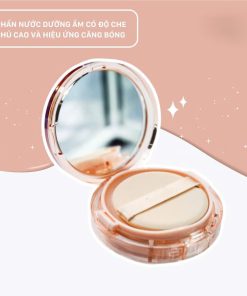 Phấn nước dưỡng ẩm có độ che phủ cao và hiệu ứng căng bóng AMPOULE COVER GLOW CUSHION