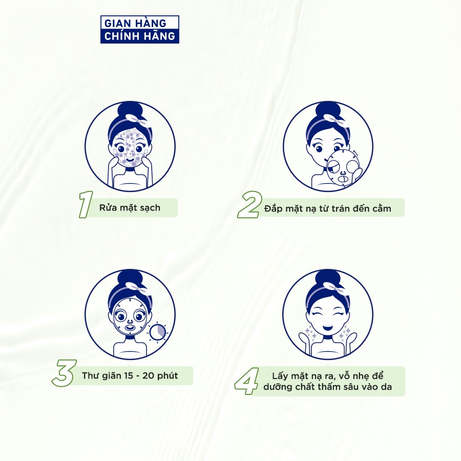 Combo 10 Mặt nạ giấy trắng da Trà Xanh 22ml - Ảnh 5